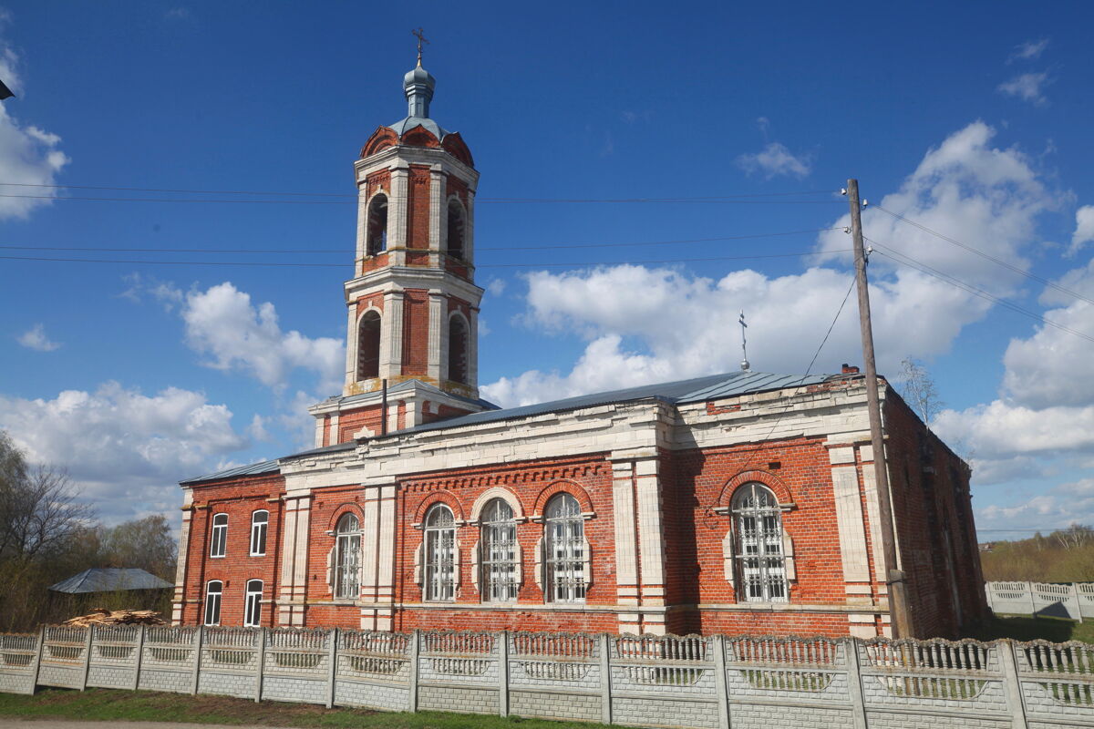 Церковь Покрова Пресвятой Богородицы, Тырново (Шиловский район, Рязанская область). фасады