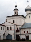 Надвратная церковь Воздвижения Креста Господня на Архиерейском двору, Вологда. Надвратная церковь Воздвижения Креста Господня.<br>, Вологда, Вологда, город, Вологодская область