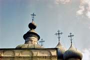 Надвратная церковь Воздвижения Креста Господня на Архиерейском двору, Скан слайда из домашнего архива. Снято в семидесятые годы.<br>, Вологда, Вологда, город, Вологодская область