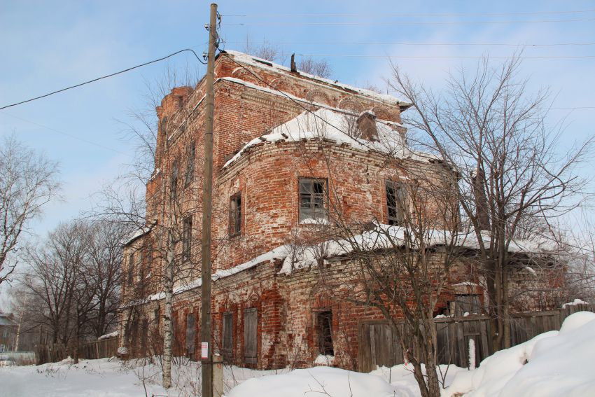 Вологда. Церковь Николая Чудотворца на Горе. общий вид в ландшафте