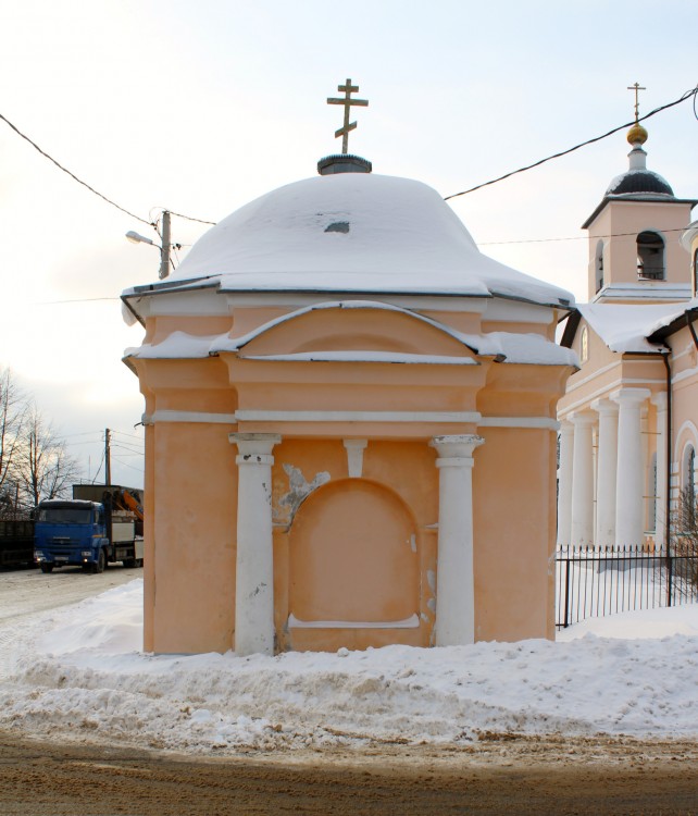 Новоникольское. Часовня Николая Чудотворца. фасады