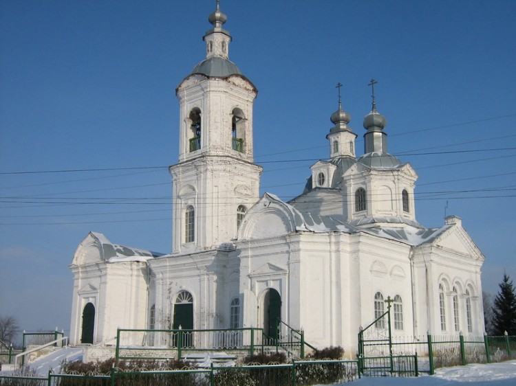 Церковь Успения Пресвятой Богородицы, Бортсурманы (Пильнинский район, Нижегородская область). фасады