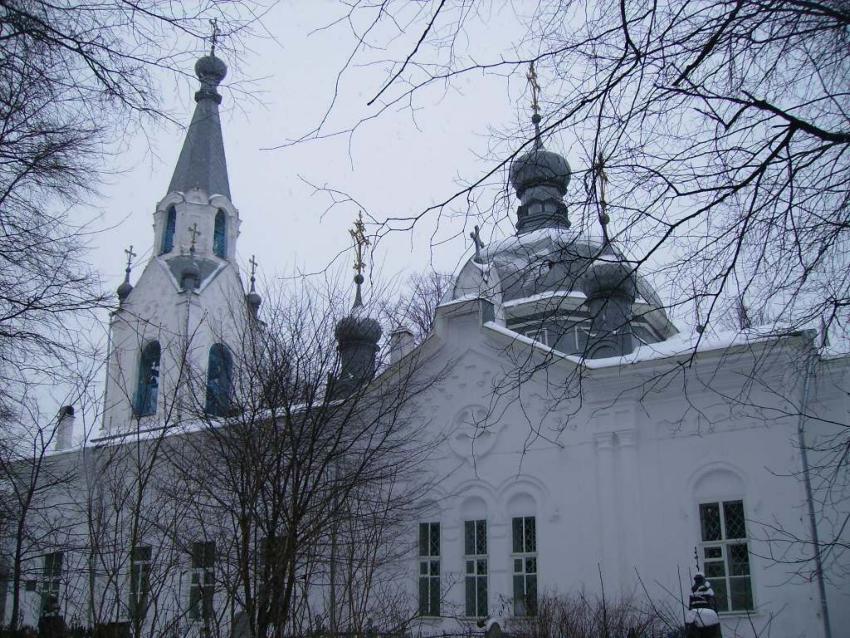 Вологда. Церковь Лазаря Праведного. общий вид в ландшафте