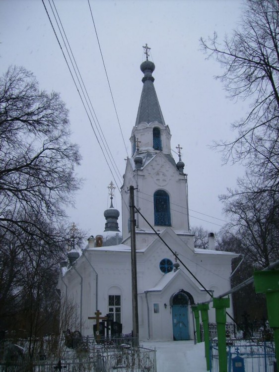 Вологда. Церковь Лазаря Праведного. общий вид в ландшафте, Вид  с  запада