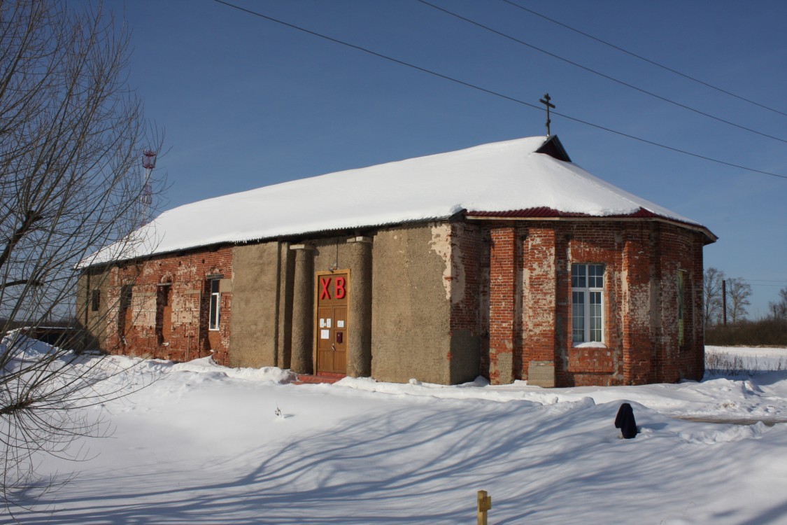 Церковь Усекновения главы Иоанна Предтечи, Ново-Гуслево (Талдомский городской округ и г. Дубна, Московская область). фасады