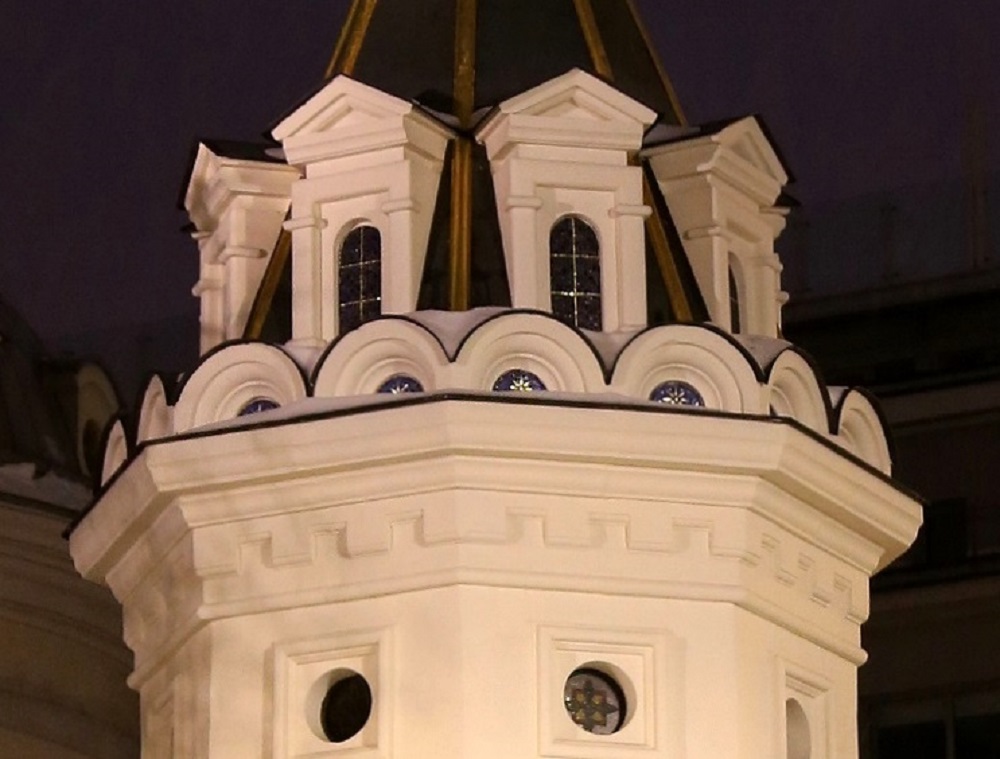 Часовня Николая Чудотворца на Боровицкой площади, Хамовники (Центральный административный округ (ЦАО), г. Москва). художественные фотографии