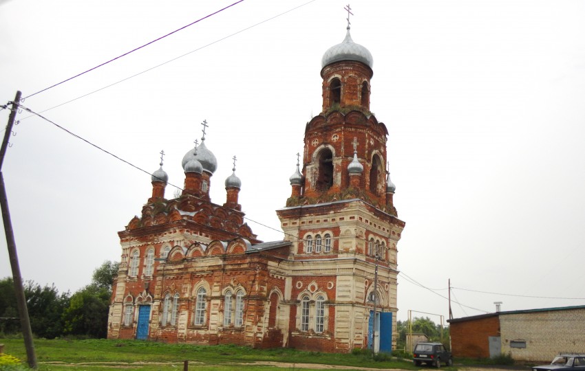 Церковь Иоанна Богослова, Вазьянка (Спасский район, Нижегородская область). фасады