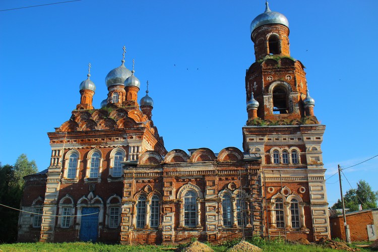 Церковь Иоанна Богослова, Вазьянка (Спасский район, Нижегородская область). фасады