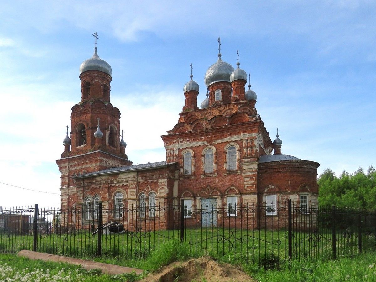 Церковь Иоанна Богослова, Вазьянка (Спасский район, Нижегородская область). фасады