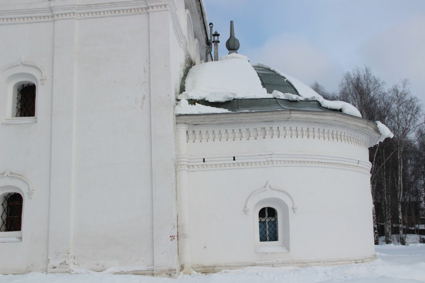 Горний Успенский женский монастырь.  Церковь Успения Пресвятой Богородицы, Вологда (Вологда, город, Вологодская область). архитектурные детали