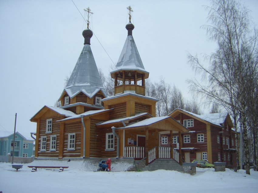 Церковь Сергия Радонежского, Вологда (Вологда, город, Вологодская область). общий вид в ландшафте