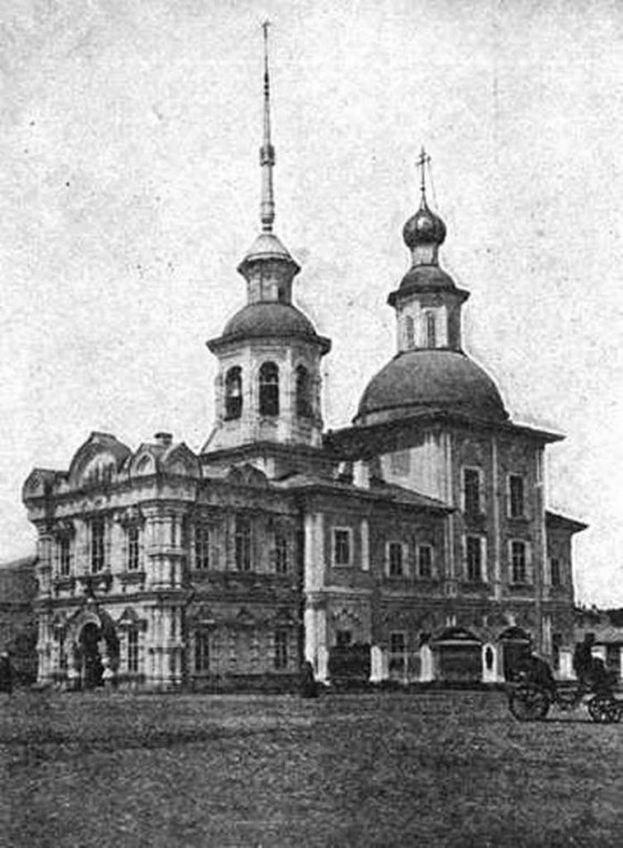 Церковь Зосимы и Савватия, Вологда (Вологда, город, Вологодская область). архивная фотография, фото П. Павлова. 1914 год с сайта http://www.booksite.ru