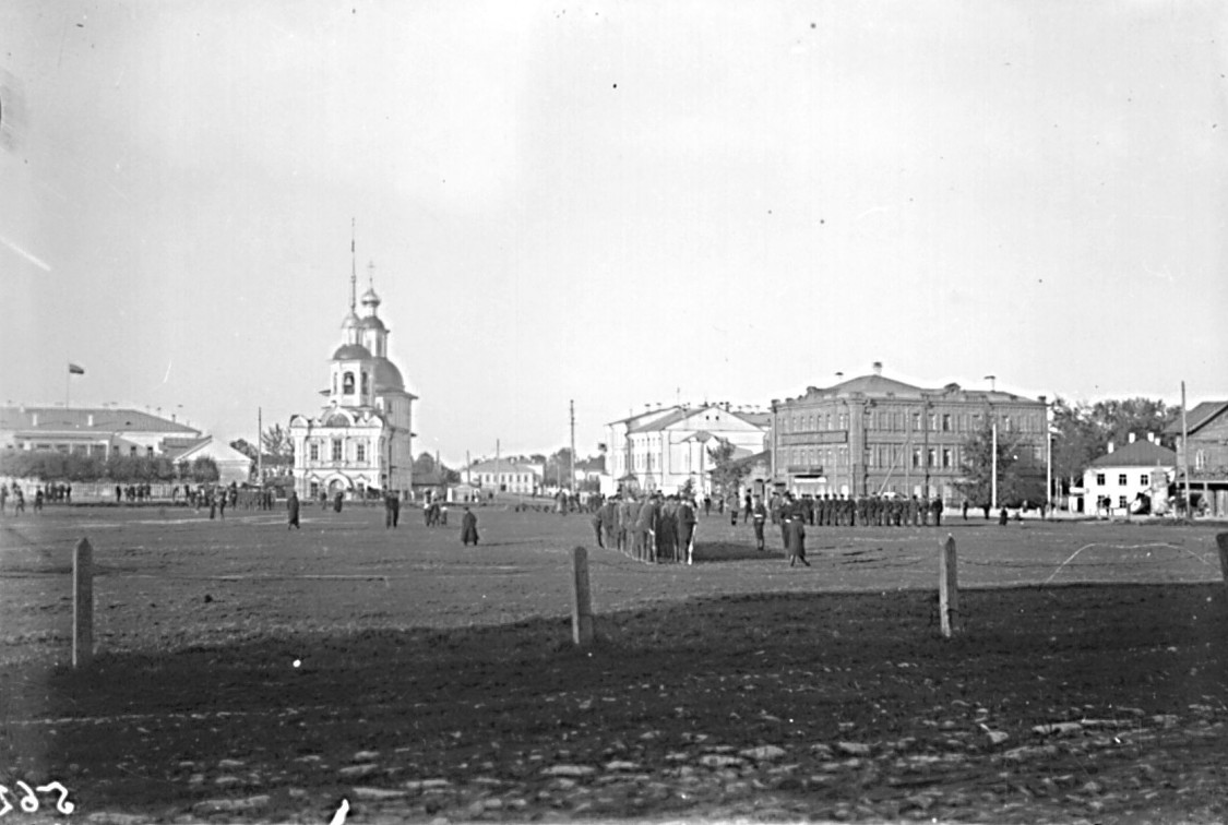 Вологда. Церковь Зосимы и Савватия. архивная фотография, 1906—1915 год с сайта https://pastvu.com/p/163760