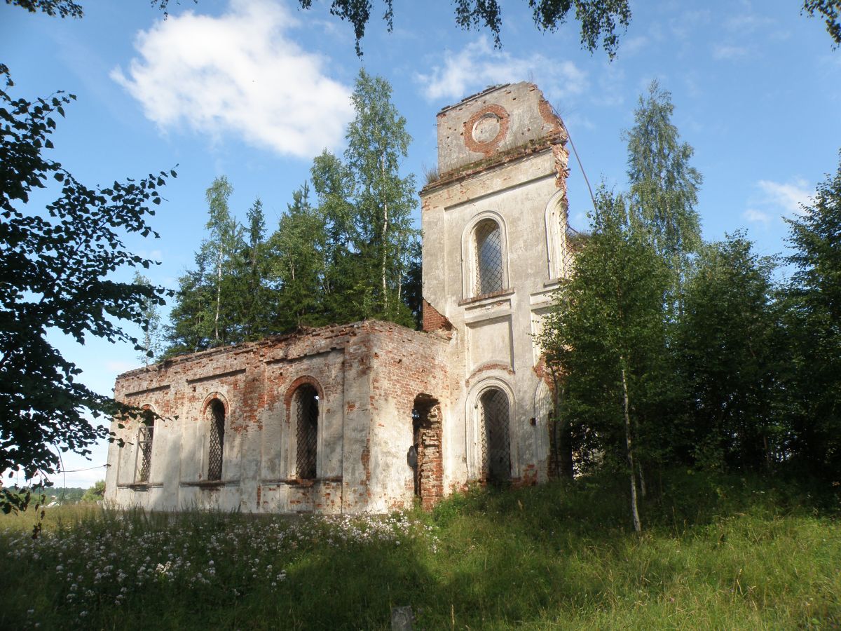 Церковь Воздвижения Креста Господня, Хотошино (Селижаровский район, Тверская область). фасады