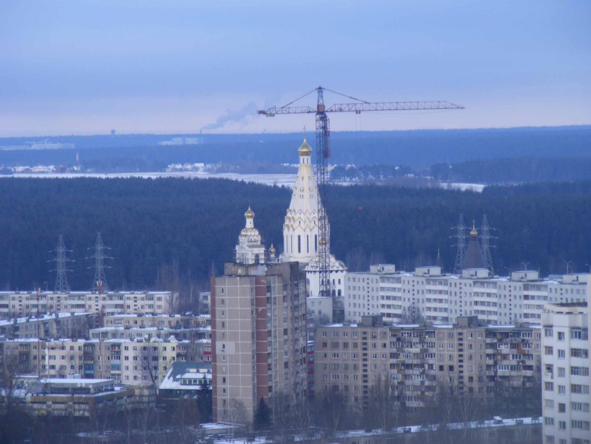 Собор Всех Святых, Минск (Минск, город, Беларусь, Минская область). документальные фотографии