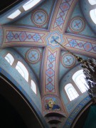 Собор Симеона и Анны, Роспись внутри церкви на потолке<br>, Елгава, Елгавский край, г. Елгава, Латвия