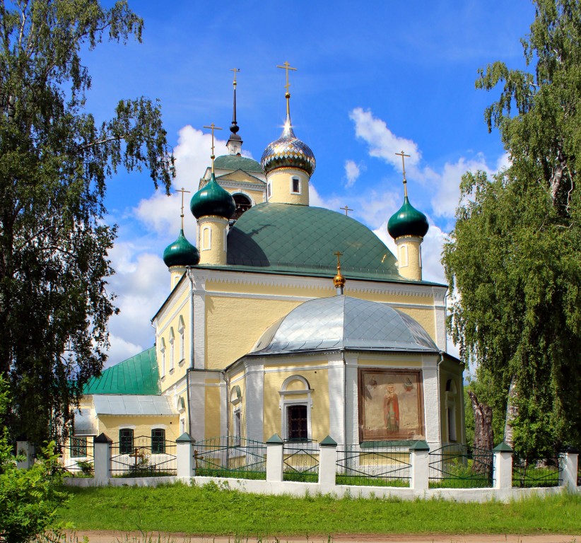Вашка. Церковь Николая Чудотворца. фасады