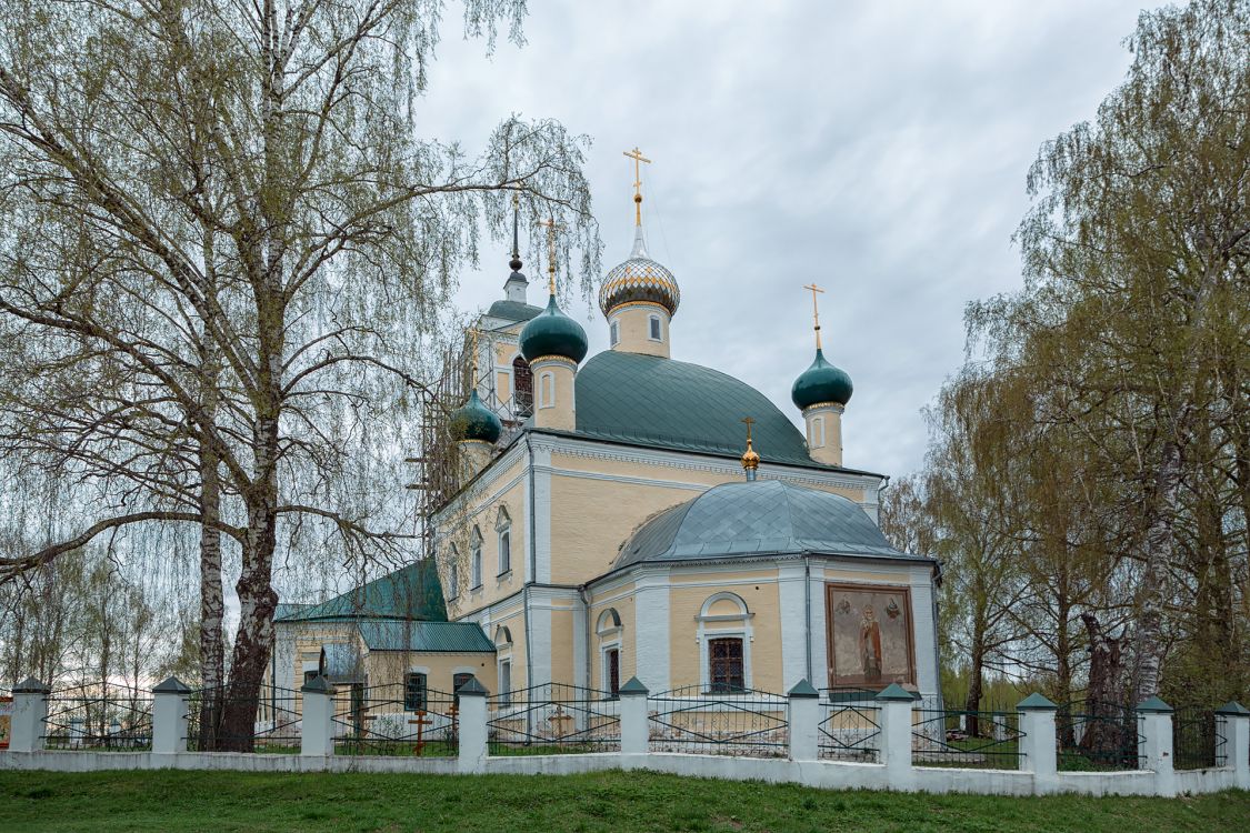 Церковь Николая Чудотворца, Вашка (Переславский район и г. Переславль-Залесский, Ярославская область). фасады
