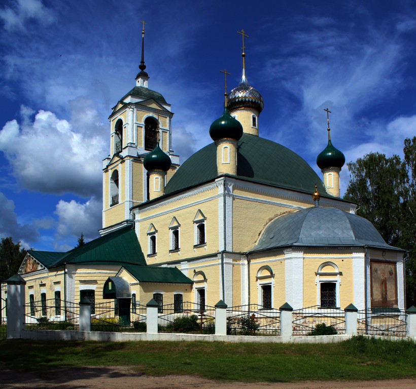 Церковь Николая Чудотворца, Вашка (Переславский район и г. Переславль-Залесский, Ярославская область). фасады