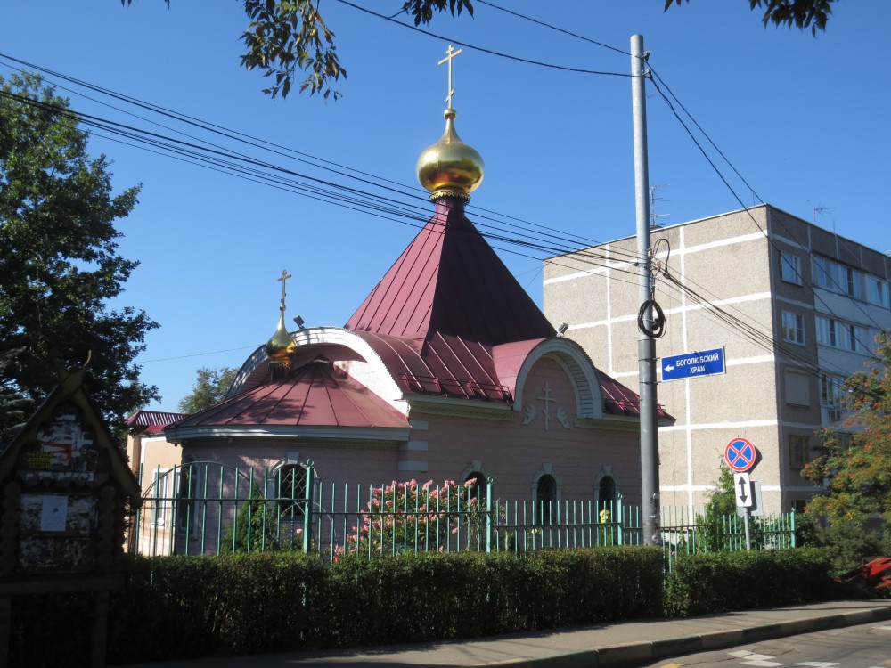 Дубровский. Церковь Боголюбской иконы Божией Матери. фасады