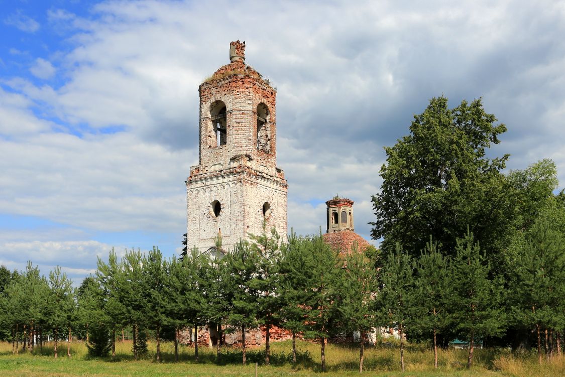 Церковь Николая Чудотворца, Хозниково (Лежневский район, Ивановская область). фасады