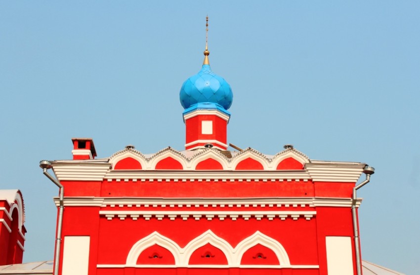Церковь Воскресения Христова, Козельск (Козельский район, Калужская область). фасады, Четверик основного объема храма