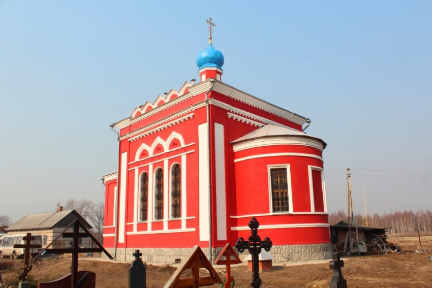 Церковь Воскресения Христова, Козельск (Козельский район, Калужская область). фасады, Вид с юго-востока
