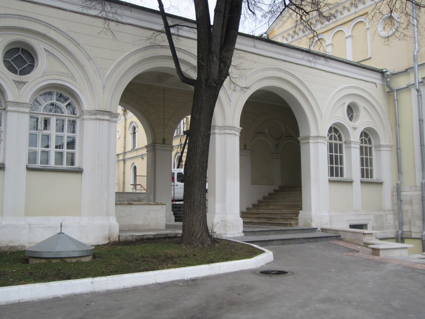Иоанно-Предтеченский женский монастырь. Церковь Елисаветы, Басманный (Центральный административный округ (ЦАО), г. Москва). фасады