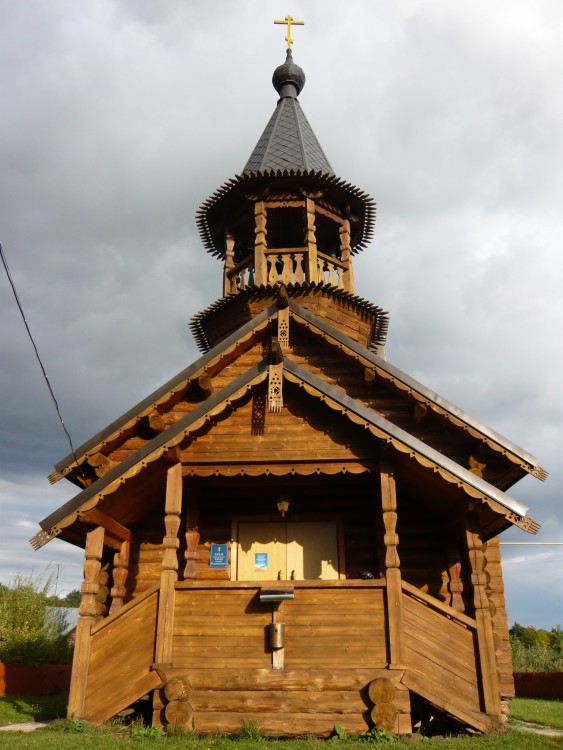 Церковь Сергия Радонежского, Кривель (Сапожковский район, Рязанская область). фасады,  Церковь Сергия Радонежского