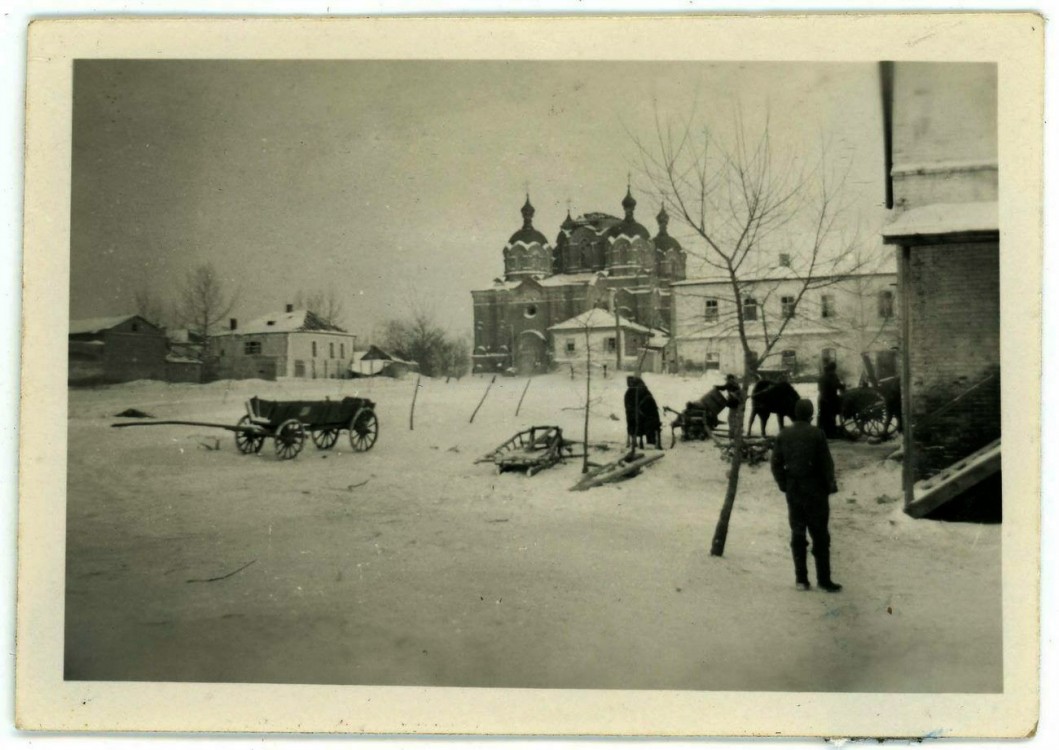 Обоянь. Собор Александра Невского. архивная фотография, Фото 1942 г. с аукциона e-bay.de