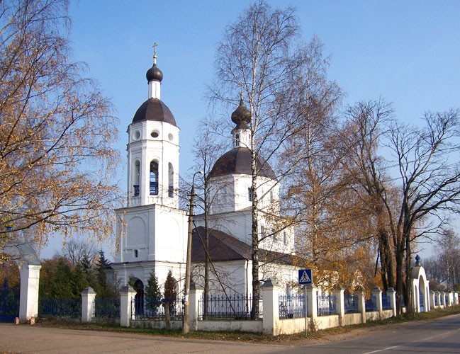 Образцово. Церковь Рождества Пресвятой Богородицы. фасады