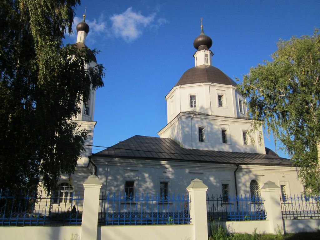 Образцово. Церковь Рождества Пресвятой Богородицы. фасады