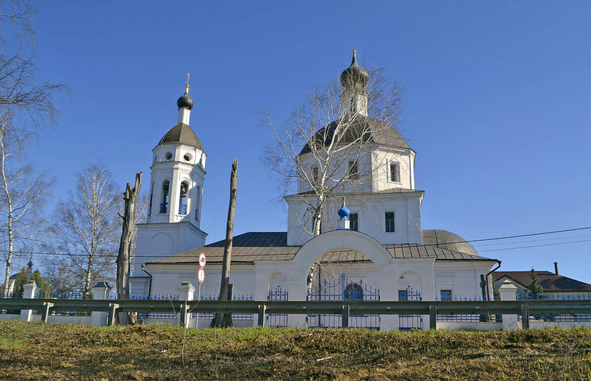 Образцово. Церковь Рождества Пресвятой Богородицы. фасады