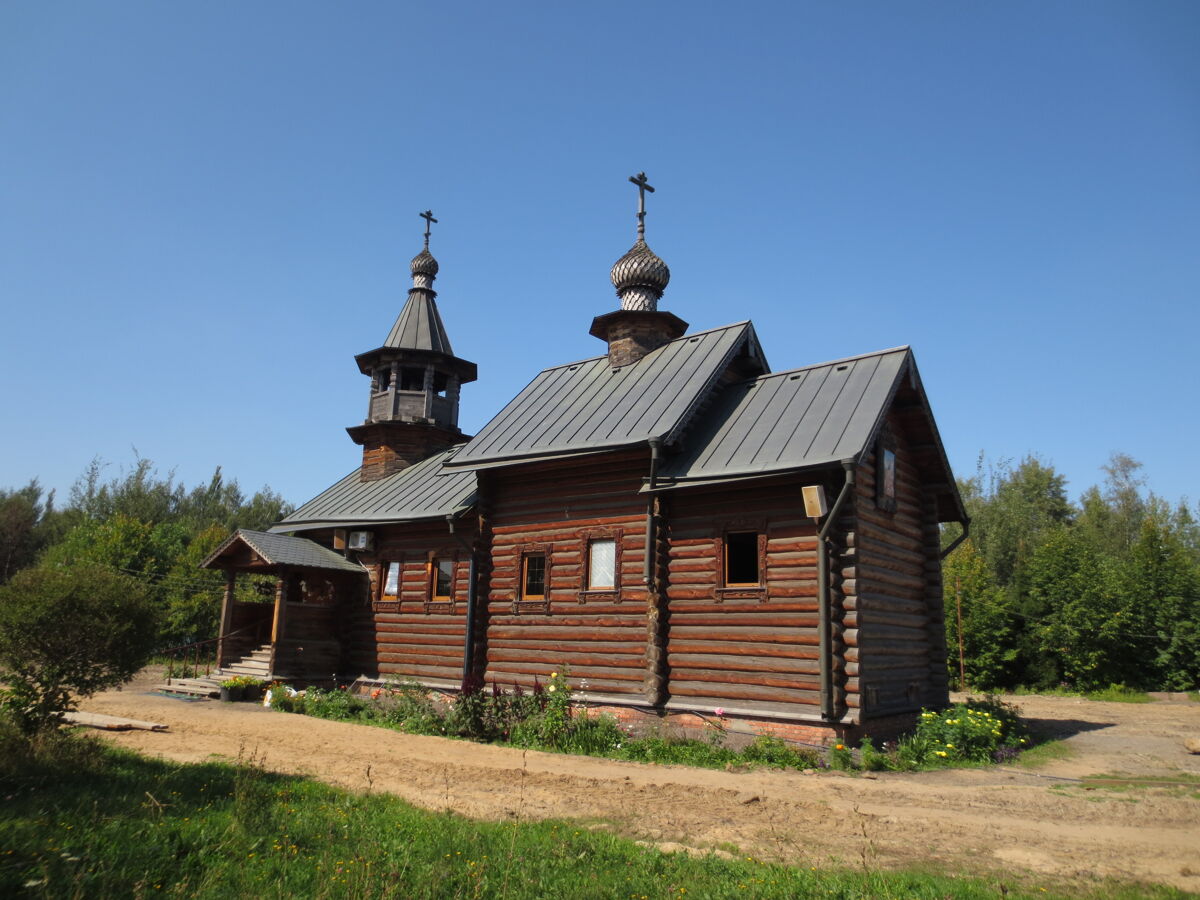 Храм-часовня Алексия, человека Божия, Медвежьи Озёра (Щёлковский городской округ и г. Фрязино, Московская область). фасады