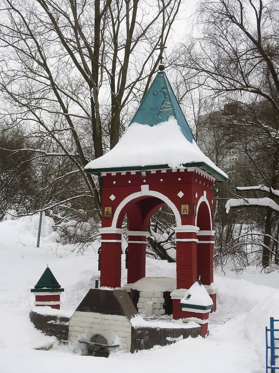 фасады. Часовня Сергия Радонежского в Тёплом Стане, Тёплый Стан (Юго-Западный административный округ (ЮЗАО), г. Москва)