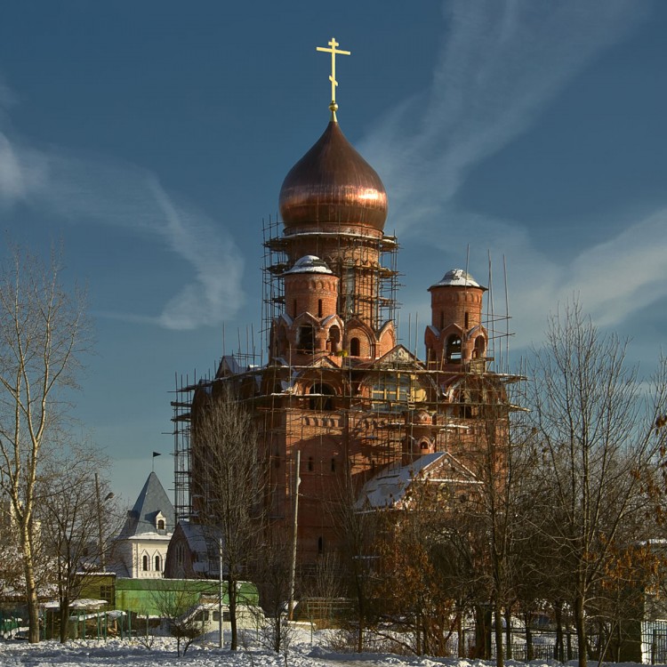 Церковь Серафима Саровского в Раеве, Северное Медведково (Северо-Восточный административный округ (СВАО), г. Москва). документальные фотографии