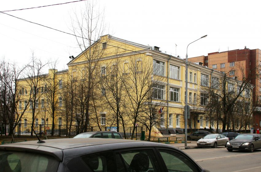 Домовая церковь Павла Латрийского при бывшем Арнольдо-Третьяковском училище, Донской (Южный административный округ (ЮАО), г. Москва). фасады