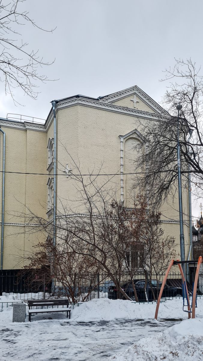 Домовая церковь Павла Латрийского при бывшем Арнольдо-Третьяковском училище, Донской (Южный административный округ (ЮАО), г. Москва). фасады