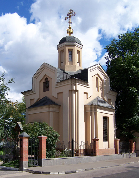Замоскворечье. Церковь Ольги равноапостольной за Серпуховскими воротами. фасады