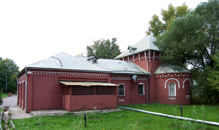 Церковь Иоанна Рыльского при Психиатрической больнице им. Н.А. Алексеева, Донской (Южный административный округ (ЮАО), г. Москва). фасады