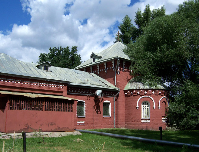 Церковь Иоанна Рыльского при Психиатрической больнице им. Н.А. Алексеева, Донской (Южный административный округ (ЮАО), г. Москва). архитектурные детали