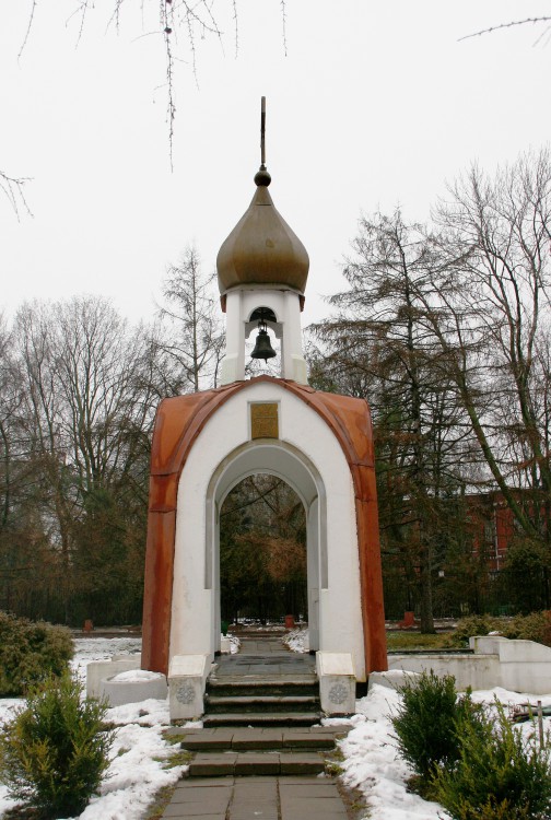Часовня Николая Чудотворца при Психиатрической больнице им. Н.А. Алексеева, Донской (Южный административный округ (ЮАО), г. Москва). фасады