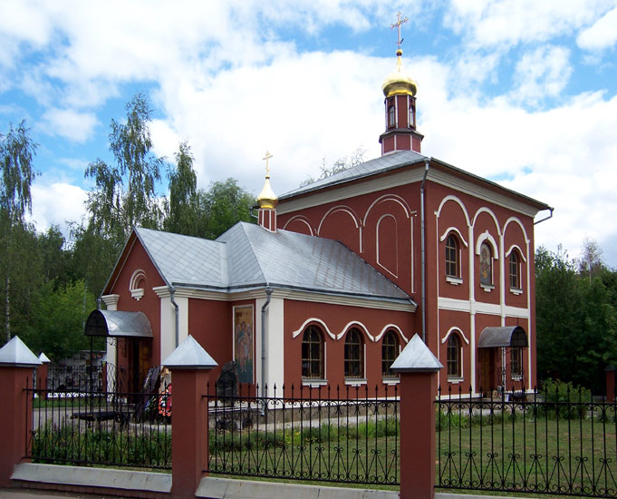 Церковь Иоанна Предтечи на Востряковском кладбище, Тропарёво-Никулино (Западный административный округ (ЗАО), г. Москва). фасады