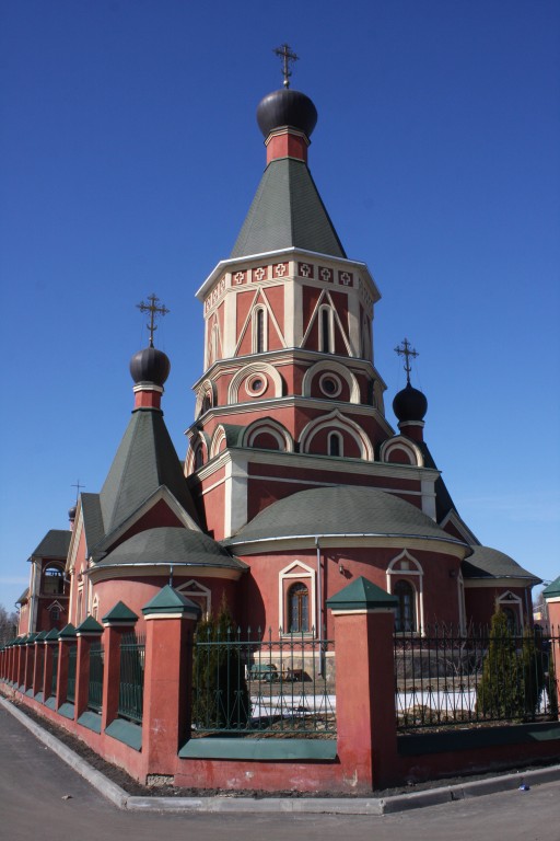 Церковь Иоанна Предтечи на Хованском кладбище, Николо-Хованское (Новомосковский административный округ (НАО), г. Москва). фасады
