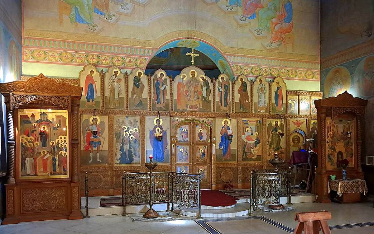 Церковь Иоанна Предтечи на Хованском кладбище, Николо-Хованское (Новомосковский административный округ (НАО), г. Москва). интерьер и убранство