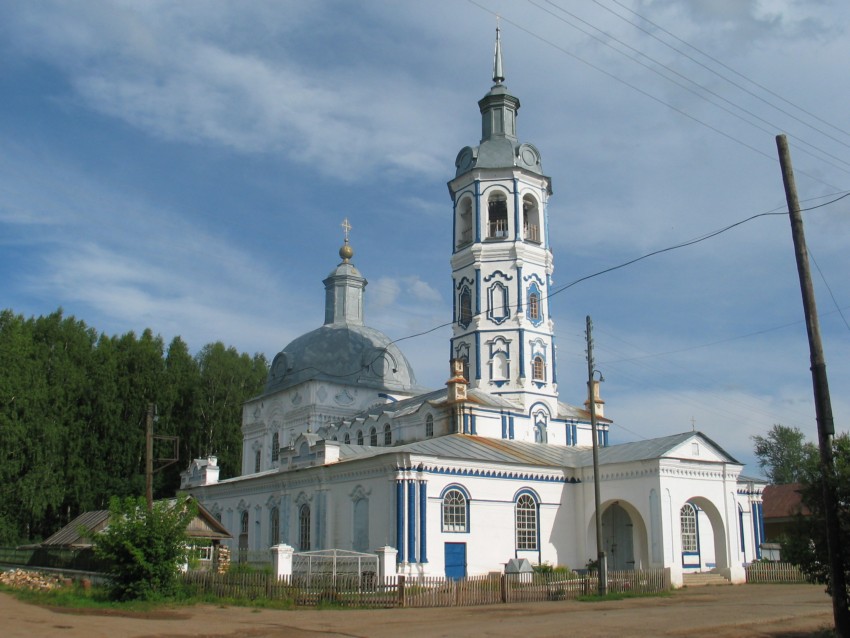 Спас-Талица. Церковь Спаса Нерукотворного Образа. фасады