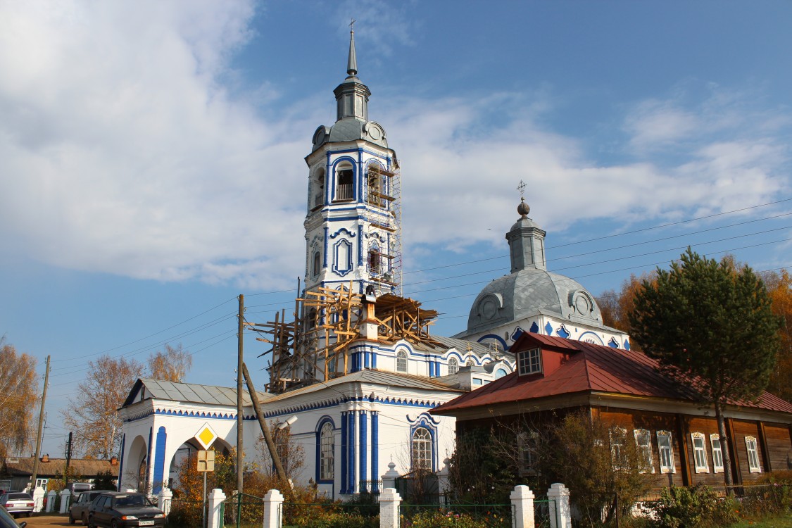 Церковь Спаса Нерукотворного Образа, Спас-Талица (Оричевский район, Кировская область). фасады