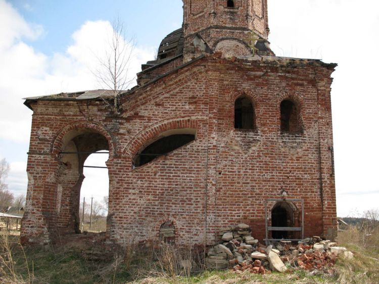 Церковь Спаса Всемилостивого, Вяз (Кирово-Чепецкий район, Кировская область). архитектурные детали