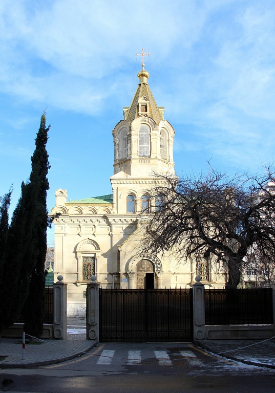 Баку. Кафедральный собор Жён-мироносиц. фасады