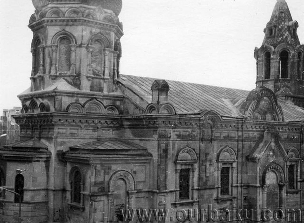 Баку. Кафедральный собор Жён-мироносиц. архивная фотография